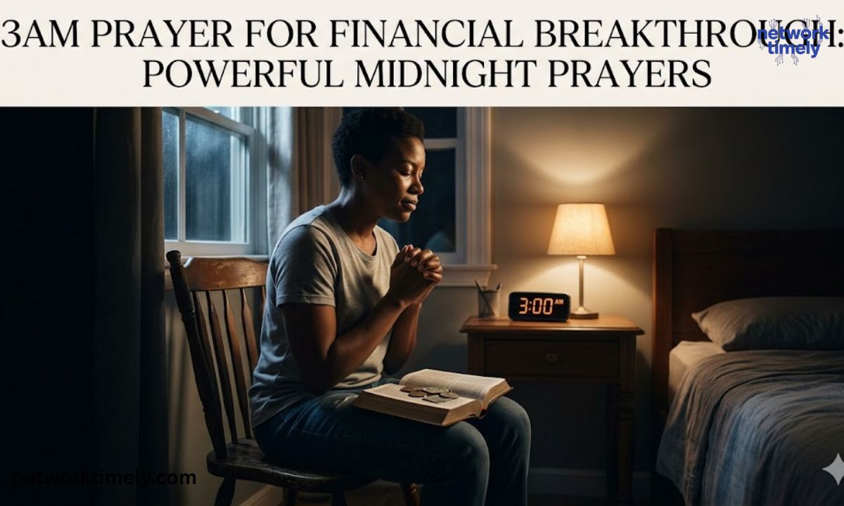 3AM Prayer for Financial Breakthrough Powerful Midnight Prayers