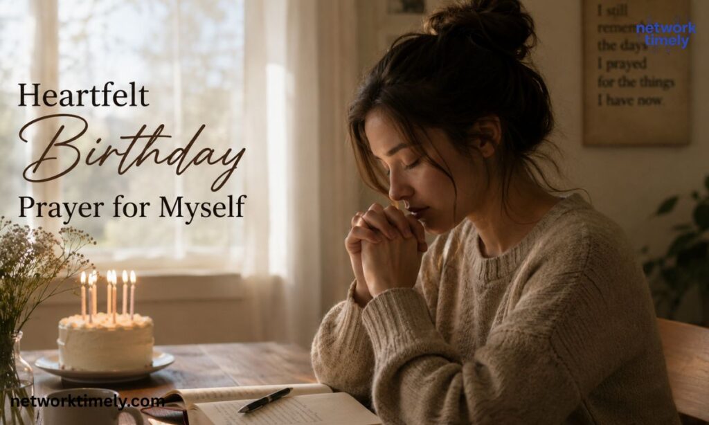 Heartfelt Birthday Prayer for Myself
