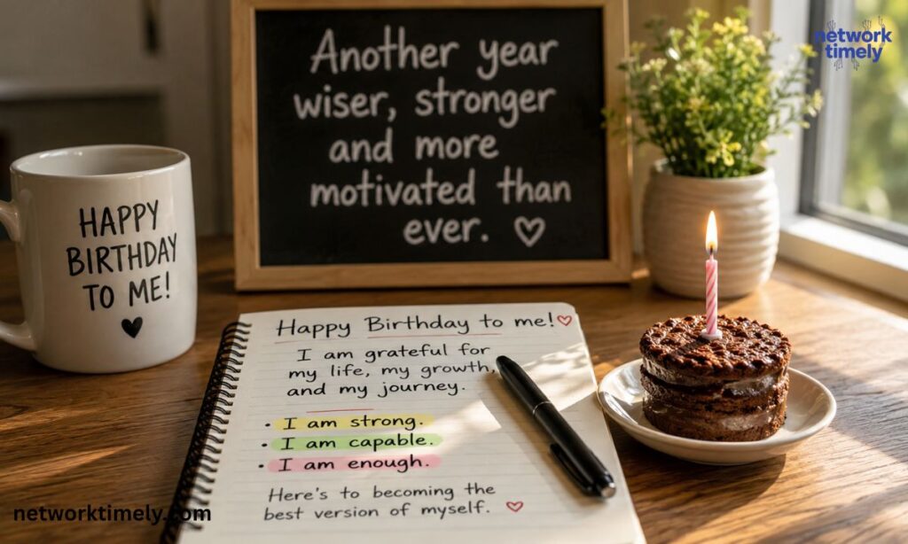 Motivational Happy Birthday Messages for Myself