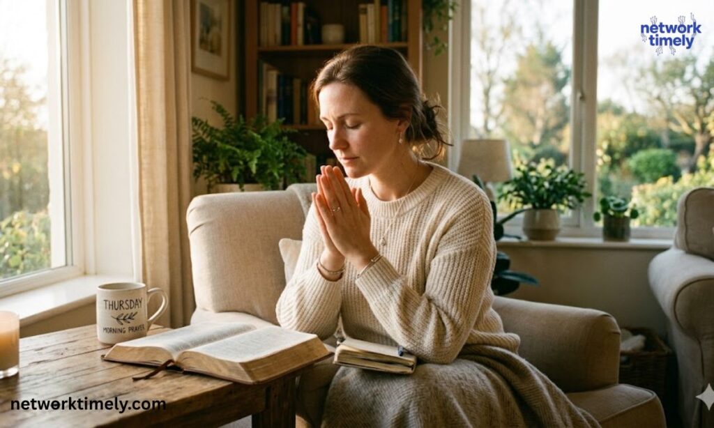 What Is a Good Prayer to Say on Thursday Morning?