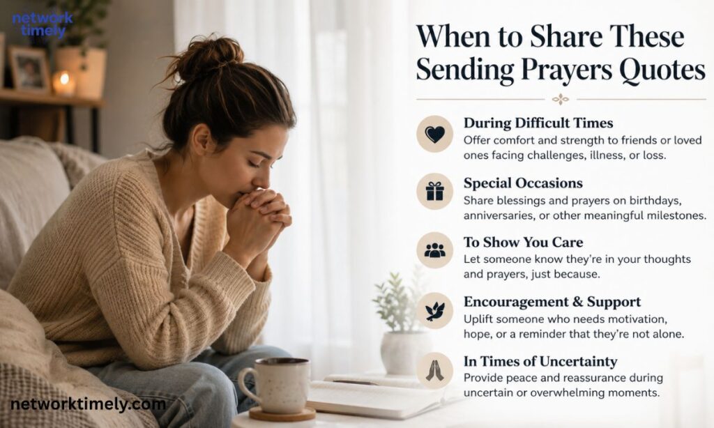 When to Share These Sending Prayers Quotes