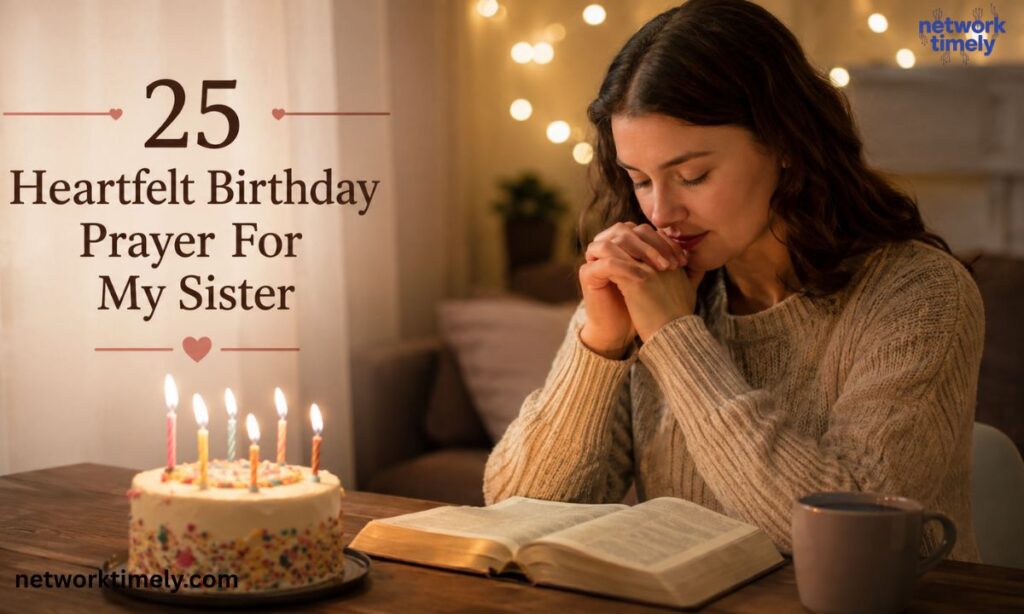 25 Heartfelt Birthday Prayer For My Sister
