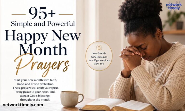 95+Simple and Powerful Happy New Month Prayers