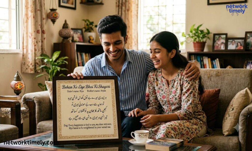 Brother shayari for sister