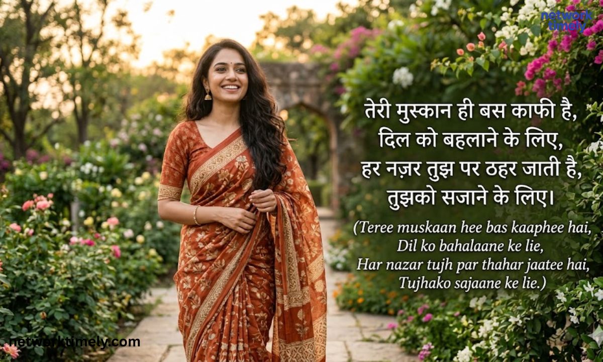 Ladki Ki Tareef Shayari Hindi Mein खूबसूरत लड़की की तारीफ पर शायरी