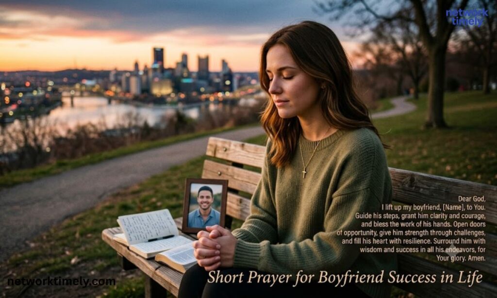 Short Prayer for Boyfriend Success in Life