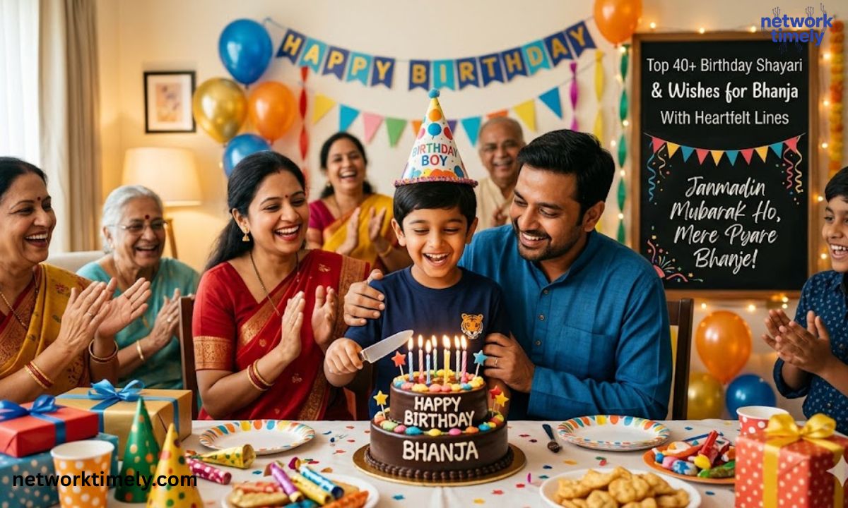 Top 40+Birthday Shayari & Wishes for Bhanja With Heartfelt Lines